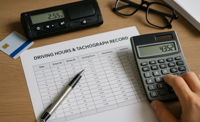 Jak wygląda rozliczanie pracy kierowców? Przepisy, narzędzia i praktyka