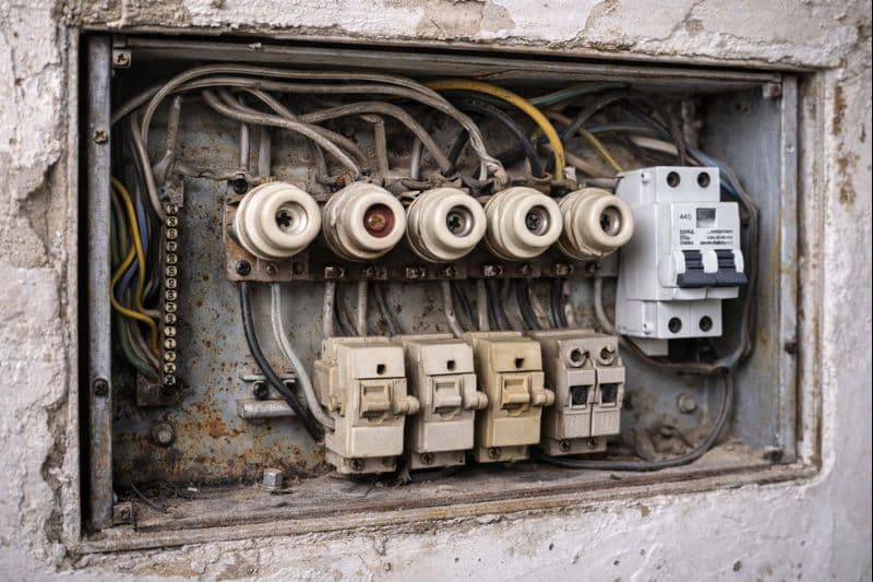 Instalacja elektryczna w starym budownictwie – typowe przekroje przewodów, zabezpieczenia i realne ograniczenia