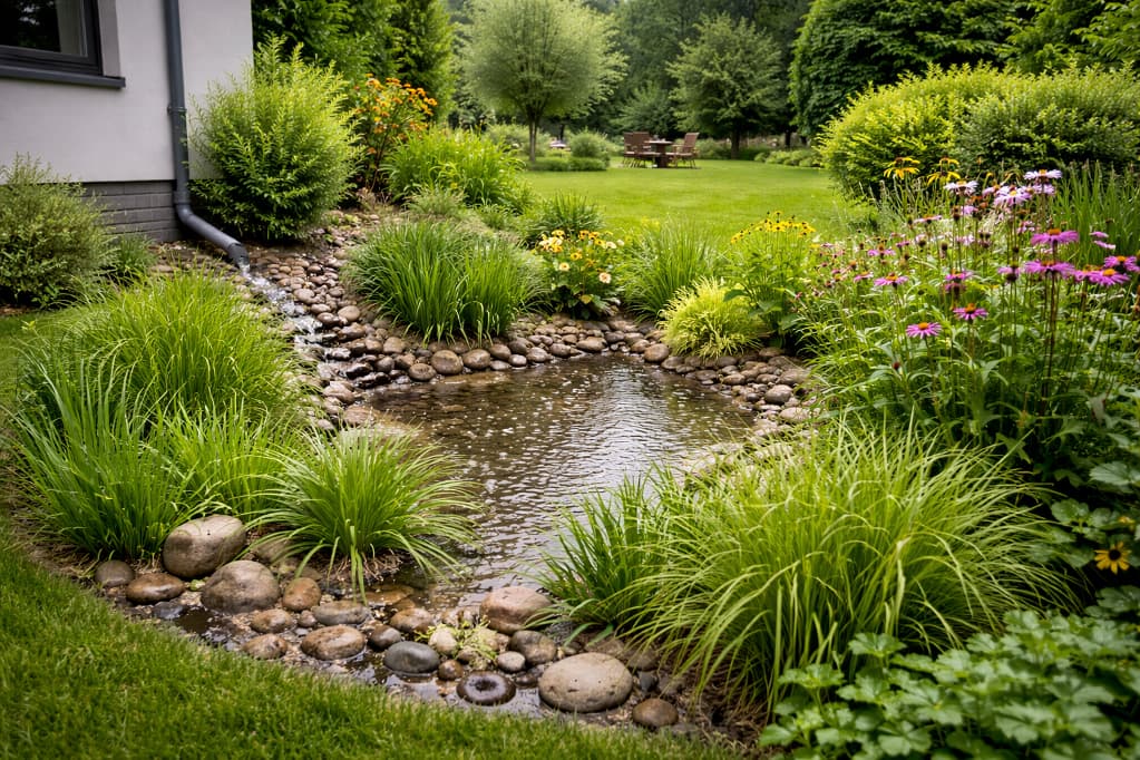 Retencja wody na działce – jak zatrzymać opady zamiast odprowadzać je do kanalizacji